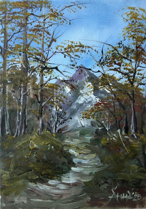 Картини акрил в рамка за подарък