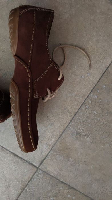 Pantofi mocasini piele întoarsă