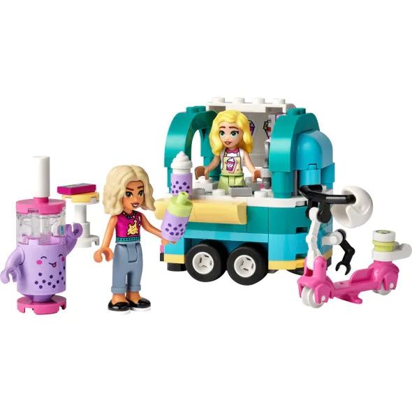 Lego Friends Мобилна къща и магазин за чай с мехурчета
