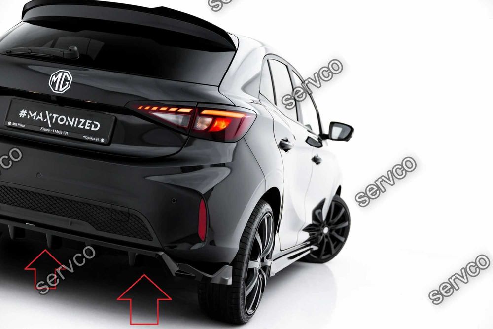 Pachet Set Splitter Exterior Prelungiri Body kit tuning MG 3 Mk1 2024- v1 - Maxton Design