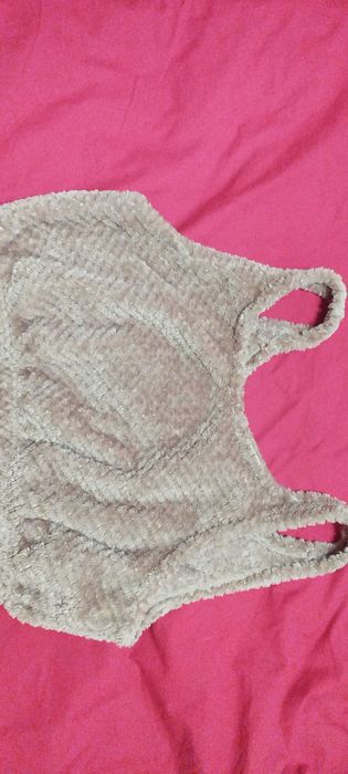 Compleu de casa/pijama maro, maieu&pantaloni scurti, marimea: 1XL! Nou