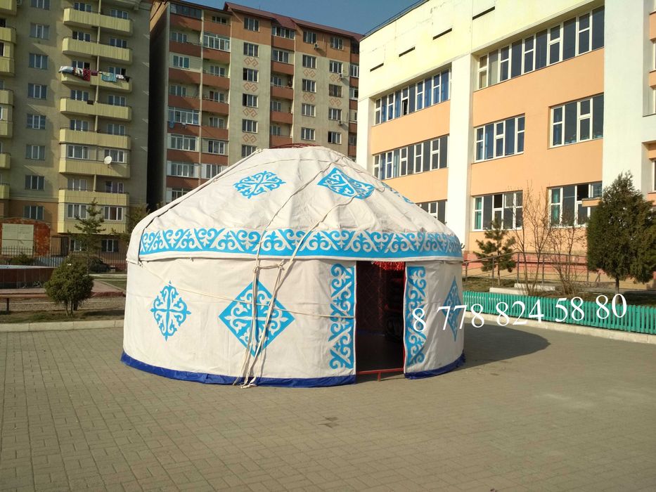 Юрта в аренду с декором | Декормен киіз үй жалға
