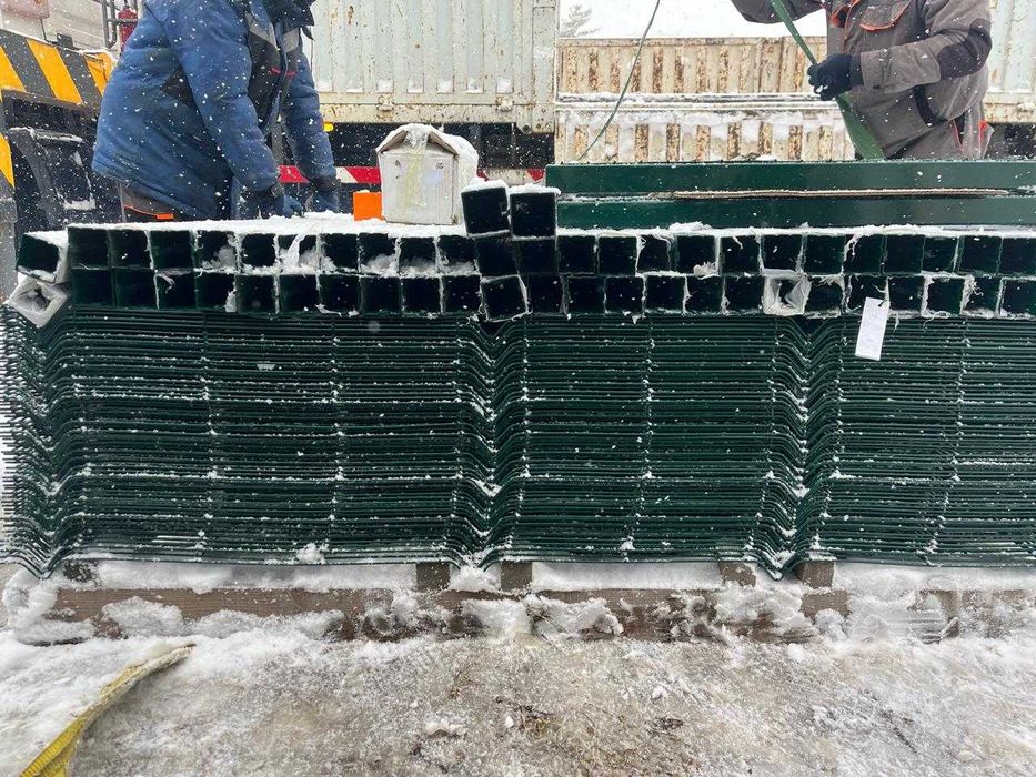 Металлическое 3D ограждение в наличии