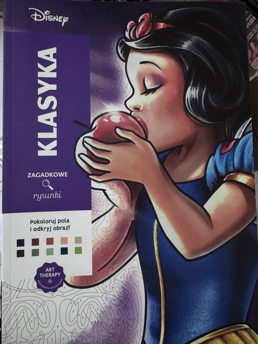 Польское издание раскрасок Disney
