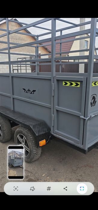 Продам прицеп коневоз с документами