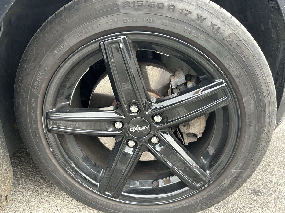Jante + anvelope 5*108 215/50r17