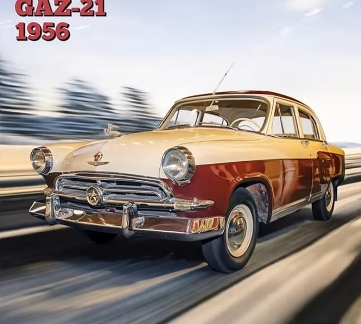 Газ м21 волга первый серия звезда маршала редкие автомобиль.