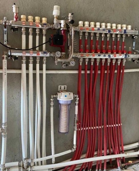 Монтаж систем отопления