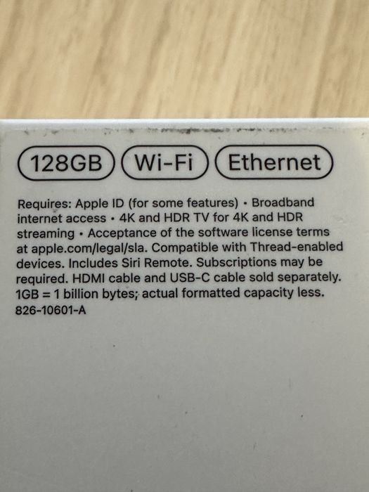 Apple TV 4K - 128 GB