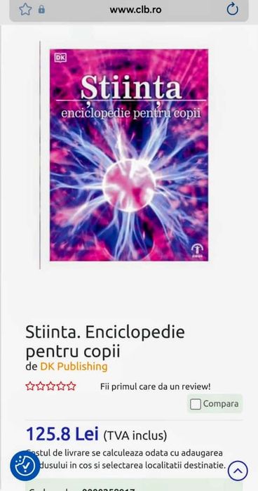ȘTIINȚA - Enciclopedie pentru copii, - 304 pagini, stare excelenta, ap