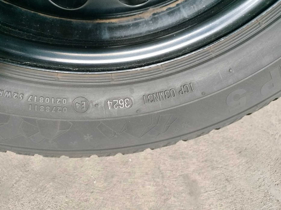 Jante 5x105 cu cauciucuri 205 60 16