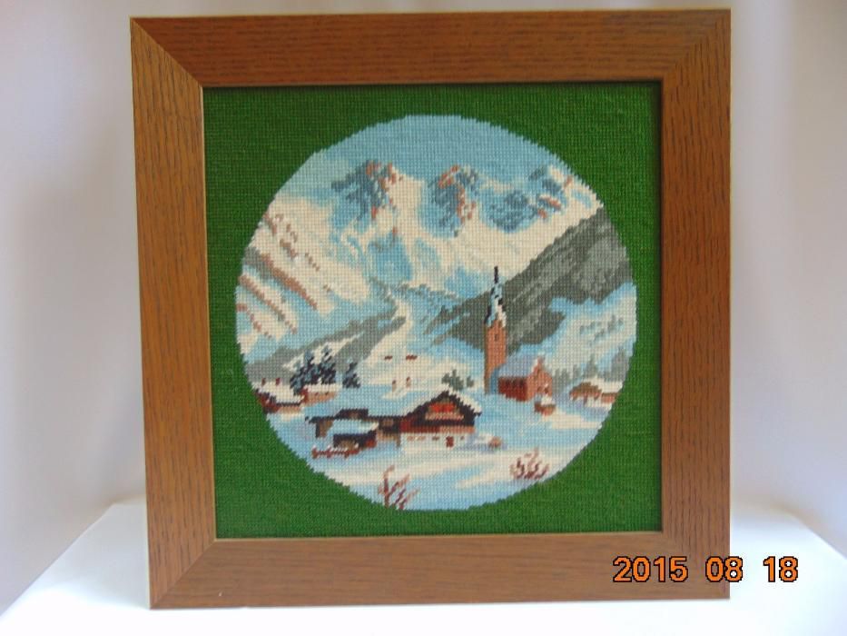 Goblenuri mari cusute cu lana, cele 4 anotimpuri