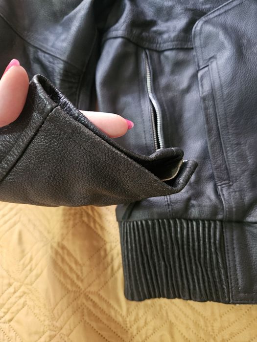 Кожено яке/ рокерско естествена кожа