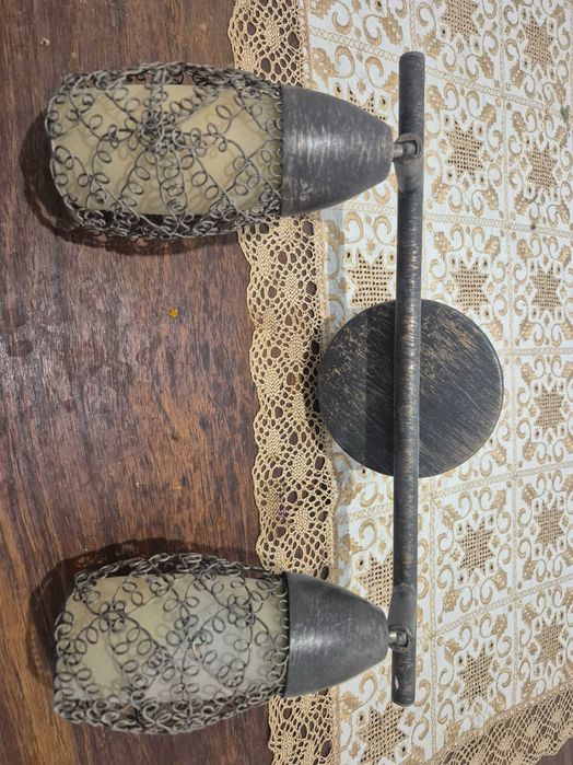 Aplică perete culoare bronz invechit orientare lumini reglabilă