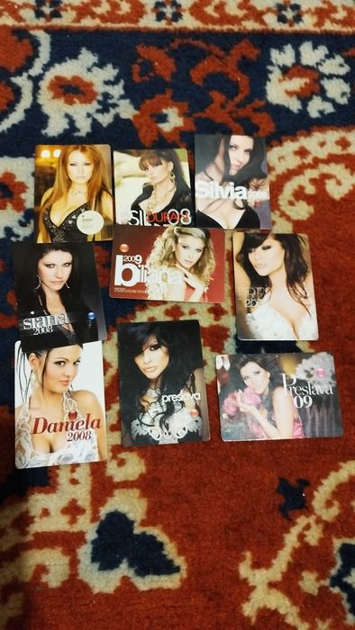 Календарчета на поп фолк изпълнители