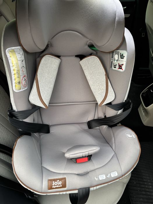 Scaun auto Joie i-Spin Grow 360 Signature Oyster, ISOFIX, i-Size, 0-25 kg, stare impecabilă