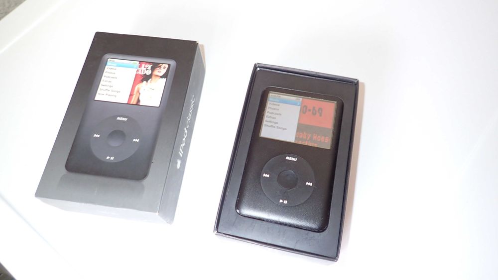 iPod classic 美品 160GB Apple iPod Classic 160GB Gen 7, A1238, Negru-Argintiu Bucuresti