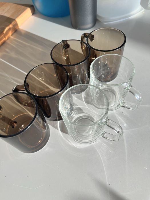 стеклянные кружки