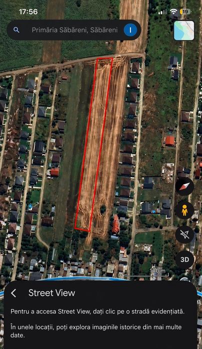 Teren intravilan 5000mp