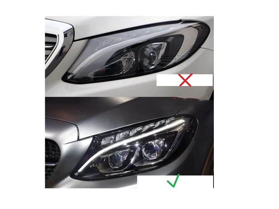 Корпус за фар на Mercedes C-Class W205