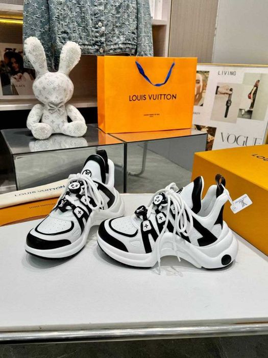 Louis Vuitton Adidasi Pantofi de sport tenisi, piele naturala 012709