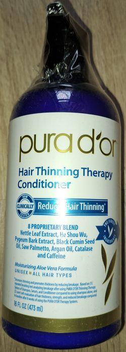Pura D'or Терапевтичен балсам за изтъняваща коса, всички типове коса