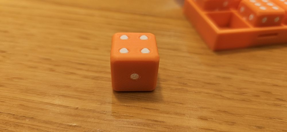 Кубики игральные + кейс | 3D-печать | Подарок