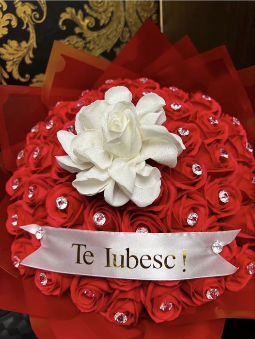 Buchete din trandafiri de sapun