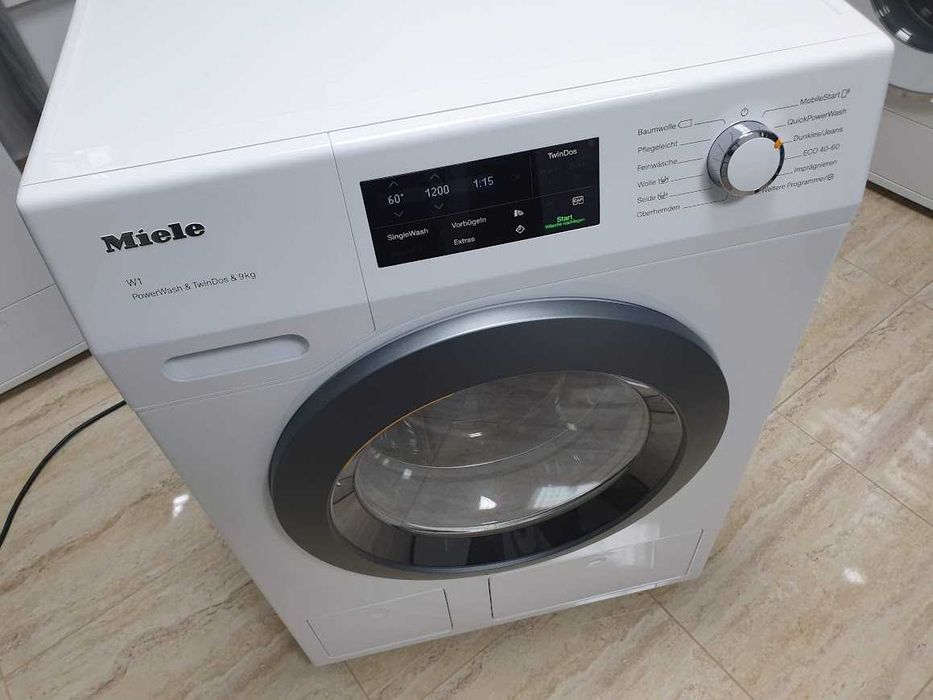Miele Пералня - 1600rpm - 9кг - Wi-Fi - TwinDos - Миеле 12м Гаранция