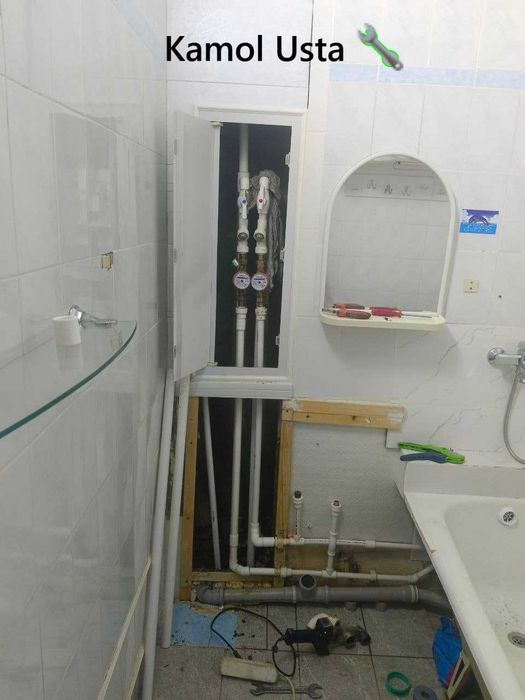 Сантехник и сварщик в Ташкенте Замена труб отопление Santexnik-payvand