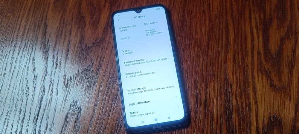 Xiaomi Redmi Note 8T, 64GB