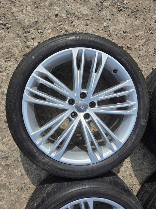 Roti aliaj vara originale Audi Q5 A7 Q7 20" anvelope vara Nexen 255/45 R20 105W sau Bridgestone Turanza 255/40 R20 101Y B-Silent