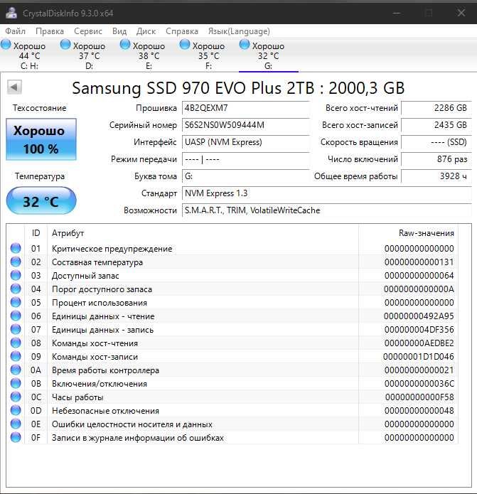 Samsung 970 Evo Plus 2TB