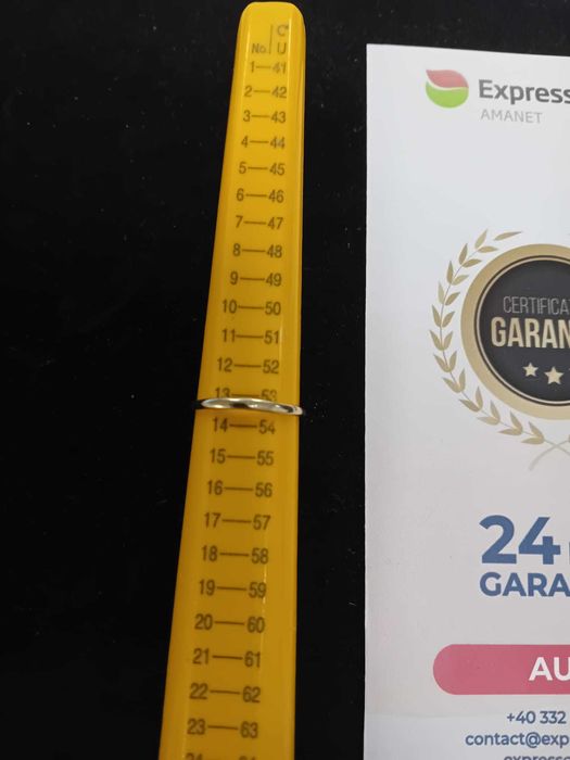 (Ag33) Inel Aur 14K/Garantie 2 Ani