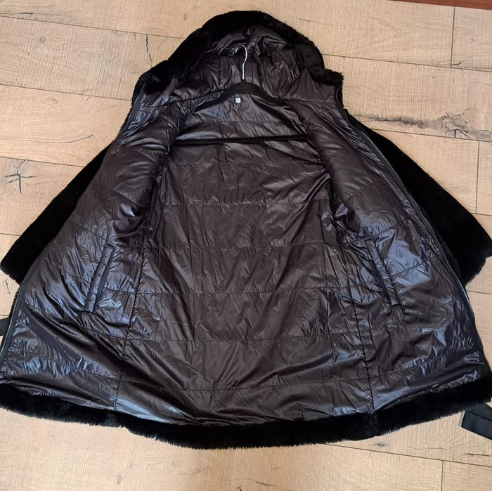 Geacă din blană cu două fețe