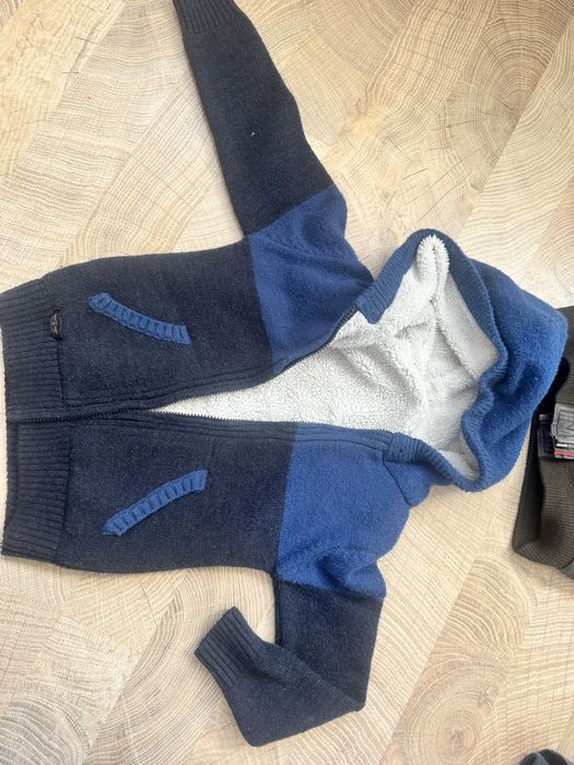 Geaca hanorac polar wool iarna 6-8 ani