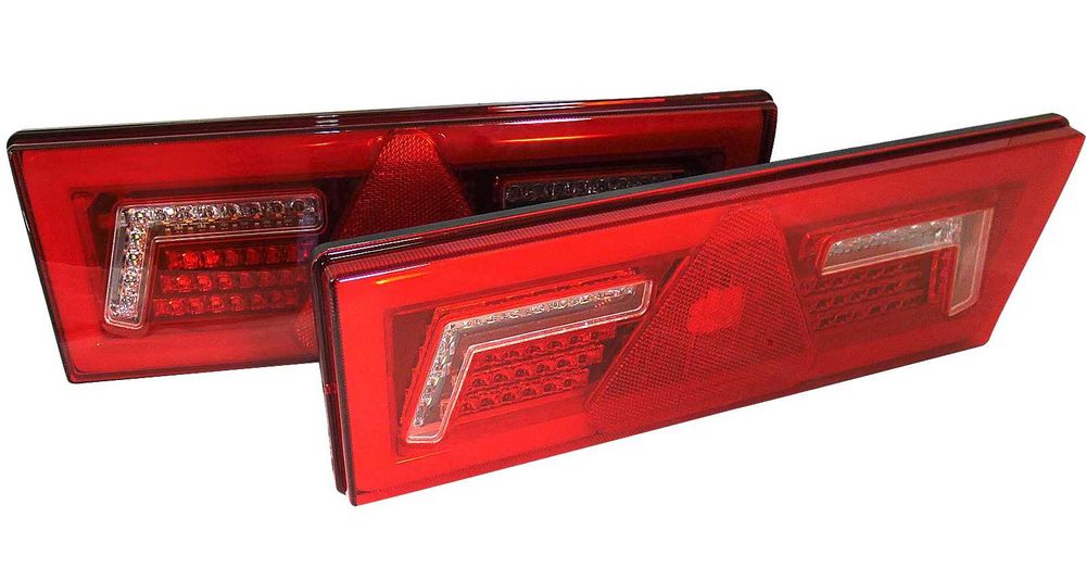 Комплект стопове с неон За Бус,Камион,Тир,Ремарке,Караванa 12 24v