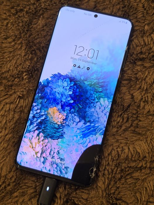 Samsung S20+5G 128GB display spart