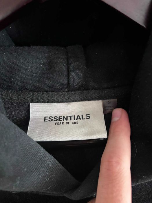Trening Essentials Fear of God Negru
