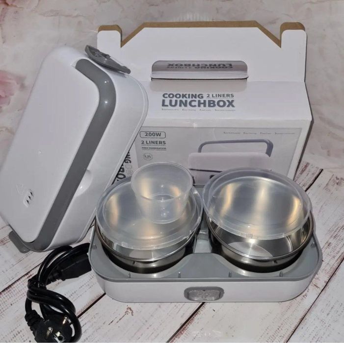 Электрический ланч-бокс с подогревом