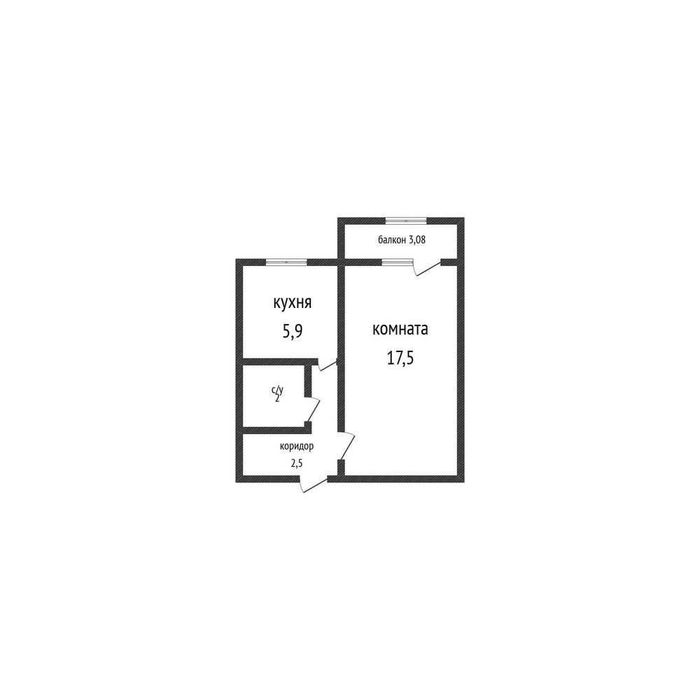 Продажа 1-комнатной квартиры, в районе КСК!