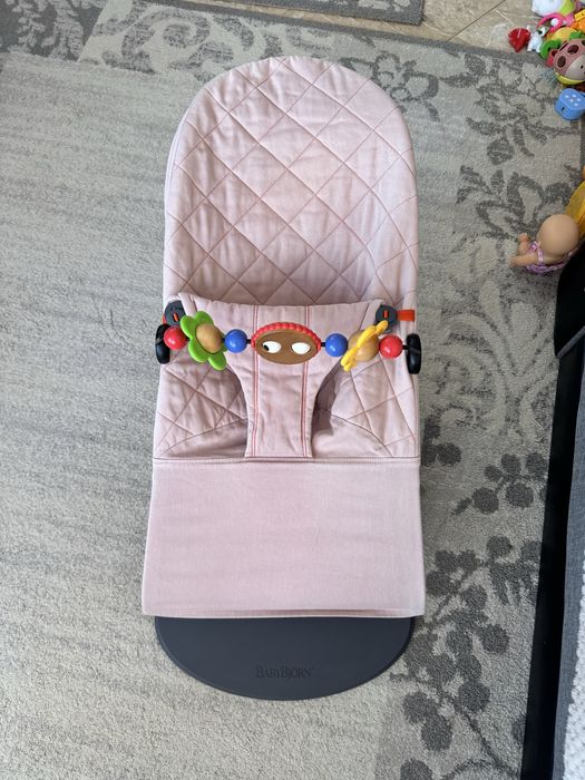 Babybjorn люлка шезлонг розова