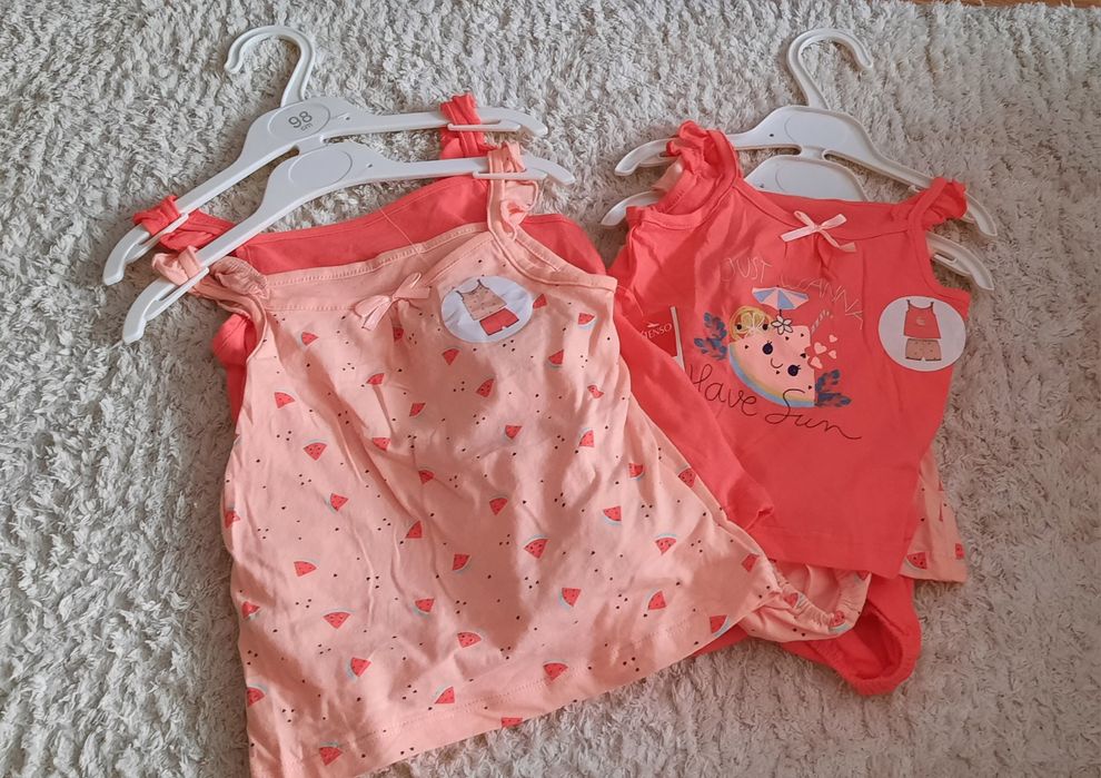 Set 2 pijamale de vara, pentru fetite (74,98)