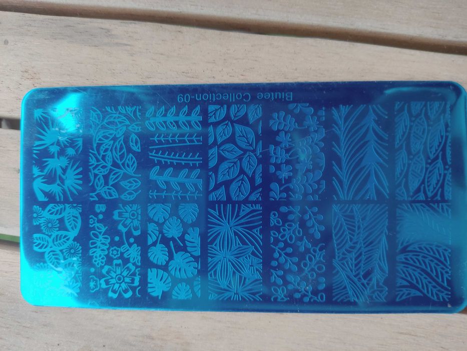 Плочки шаблон за печат на нокти