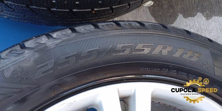 Jante cu anvelope 255/55/R18 8Jx18H2 ET57  5x120 Volkswagen VW Touare
