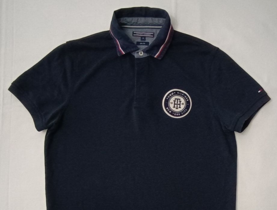 Tommy Hilfiger Polo Shirt оригинална тениска M памучна поло фланелка