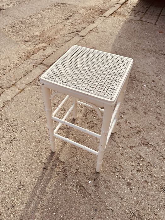 Винтидж френски бар стол – Faux Bamboo стил, 60-те години