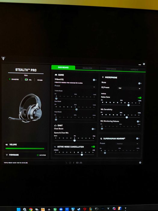 Căști Gaming Turtle Beach Stealth Pro Xbox & PC– Wireless - ANC