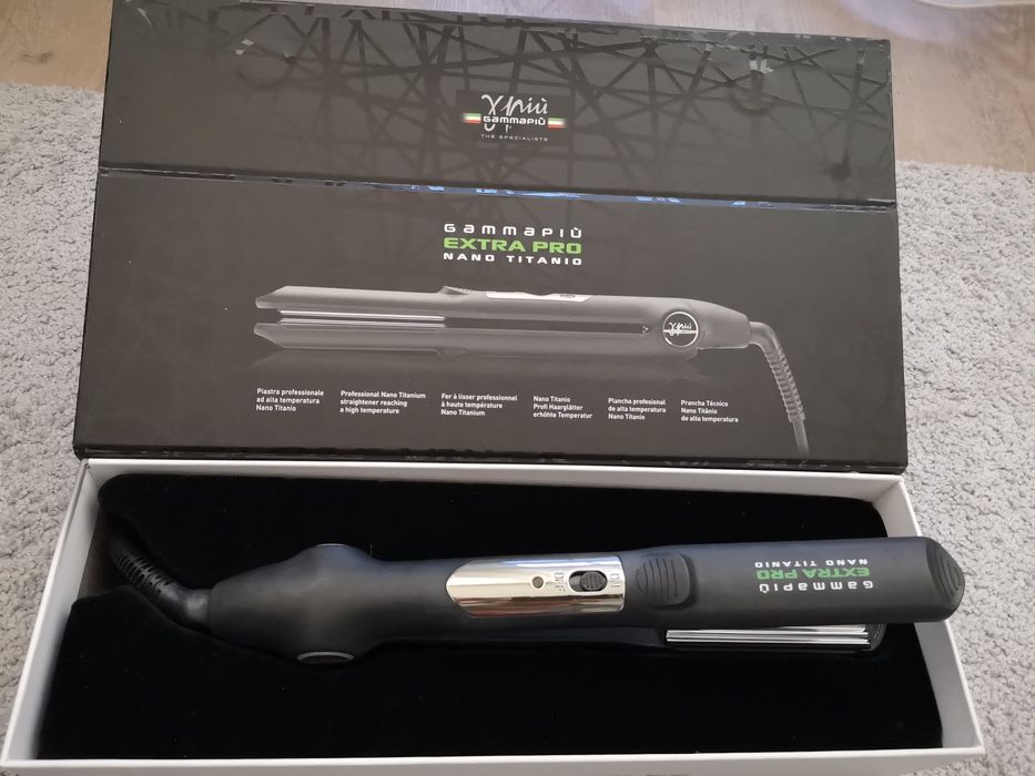 Професионална преса за коса Gammapiu Extra Pro Nano Titanio