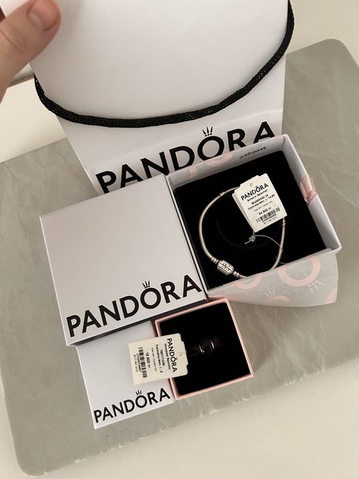Pandora браслет с шармом